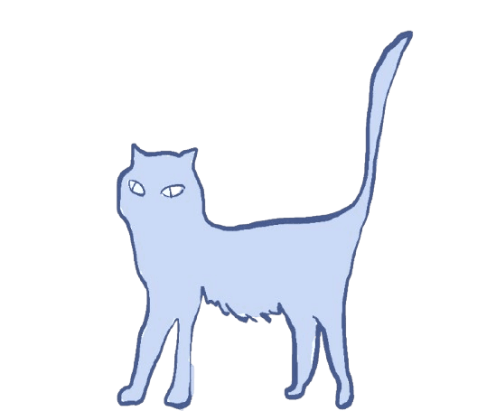 Cute cat chilling